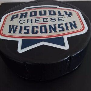Proudly Cheese Wisconsin Fake Faux Cheese Round Wheel WF